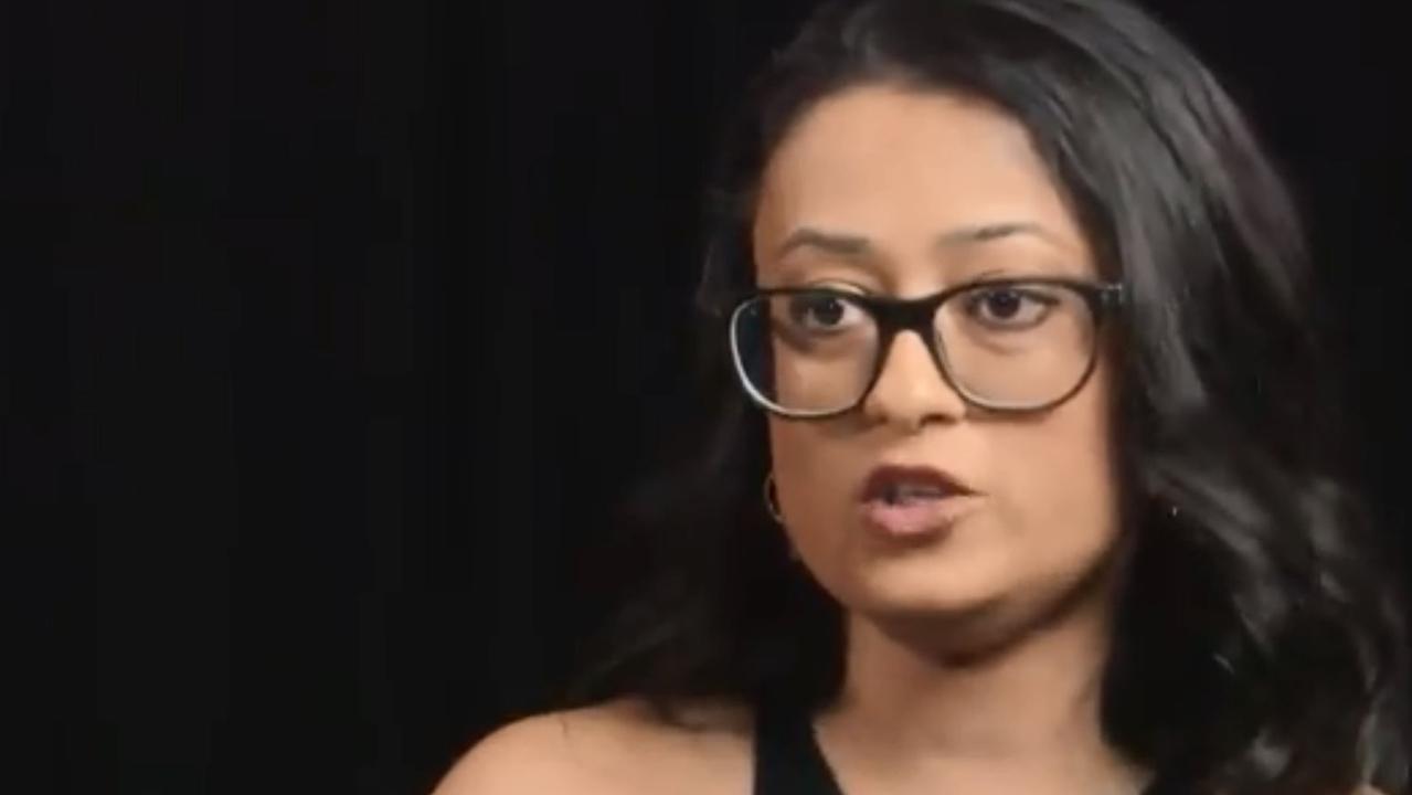 Dhanya Mani claims she was assaulted by a Liberal staff member. Picture: SBS.