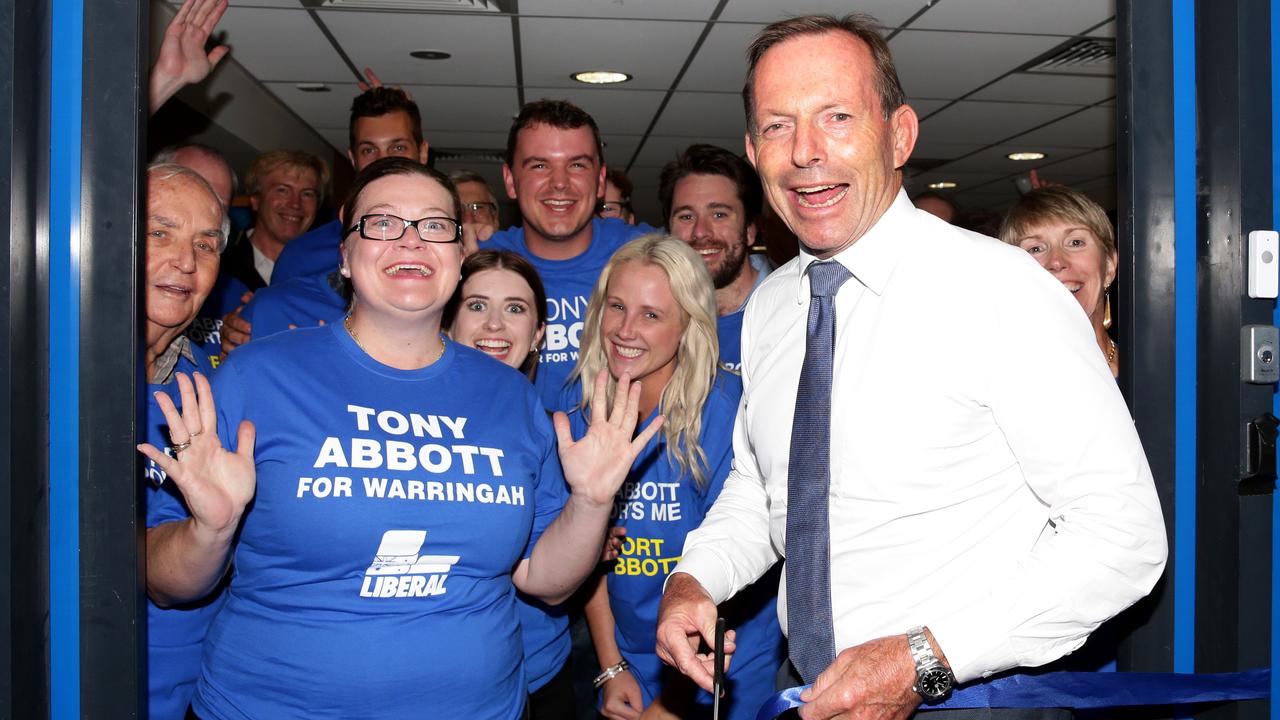 Tony Abbott is facing stiff competition in Warringah from independent candidate Zali Steggall. Picture: Jonathan Ng 