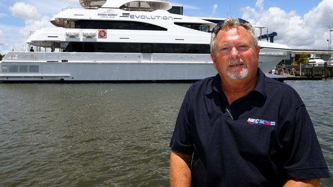 Marine Engineering Consultants (MEC Yachts) director Murray Owen has been charged with fraud by Cairns police.