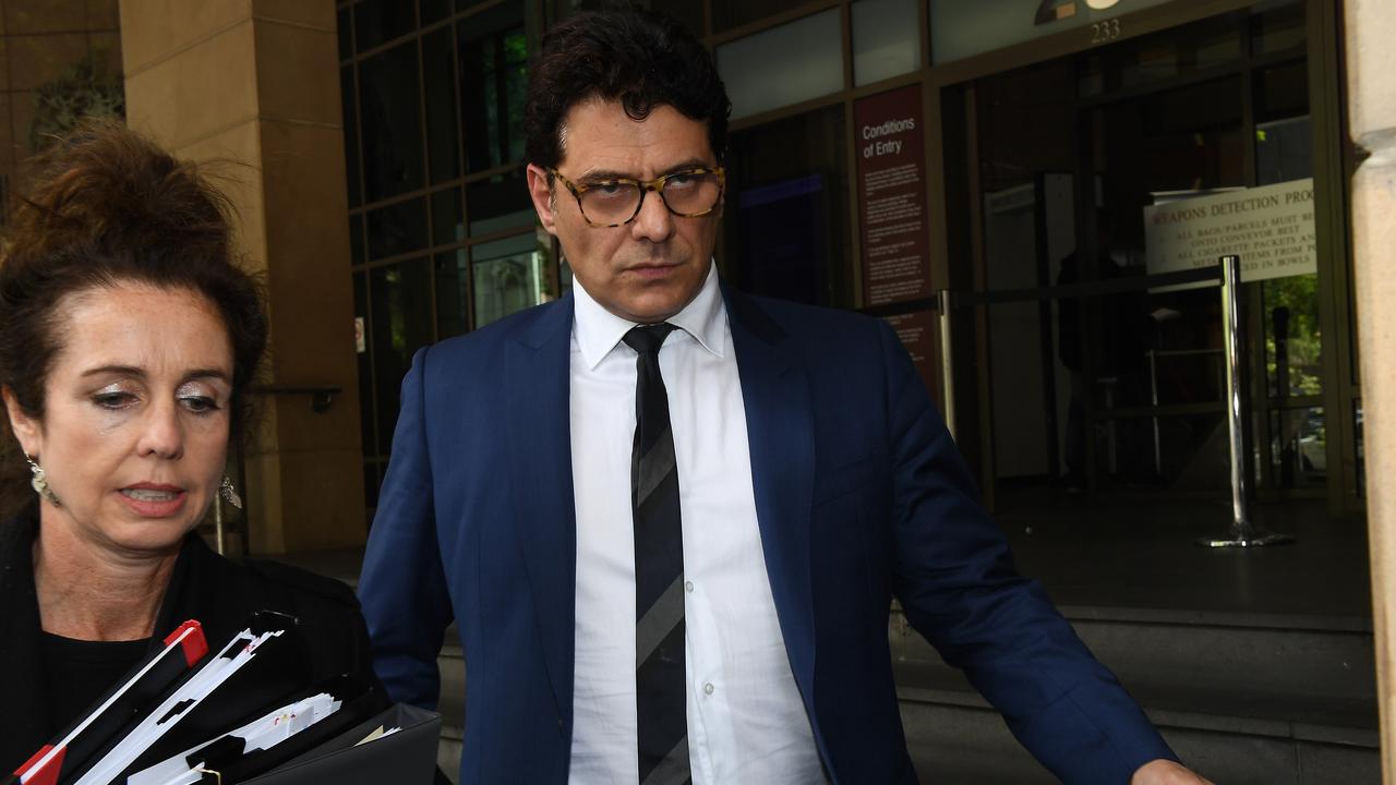 Vince Colosimo leaves the Melbourne Magistrates Court in November. Picture: AAP Image/Julian Smith