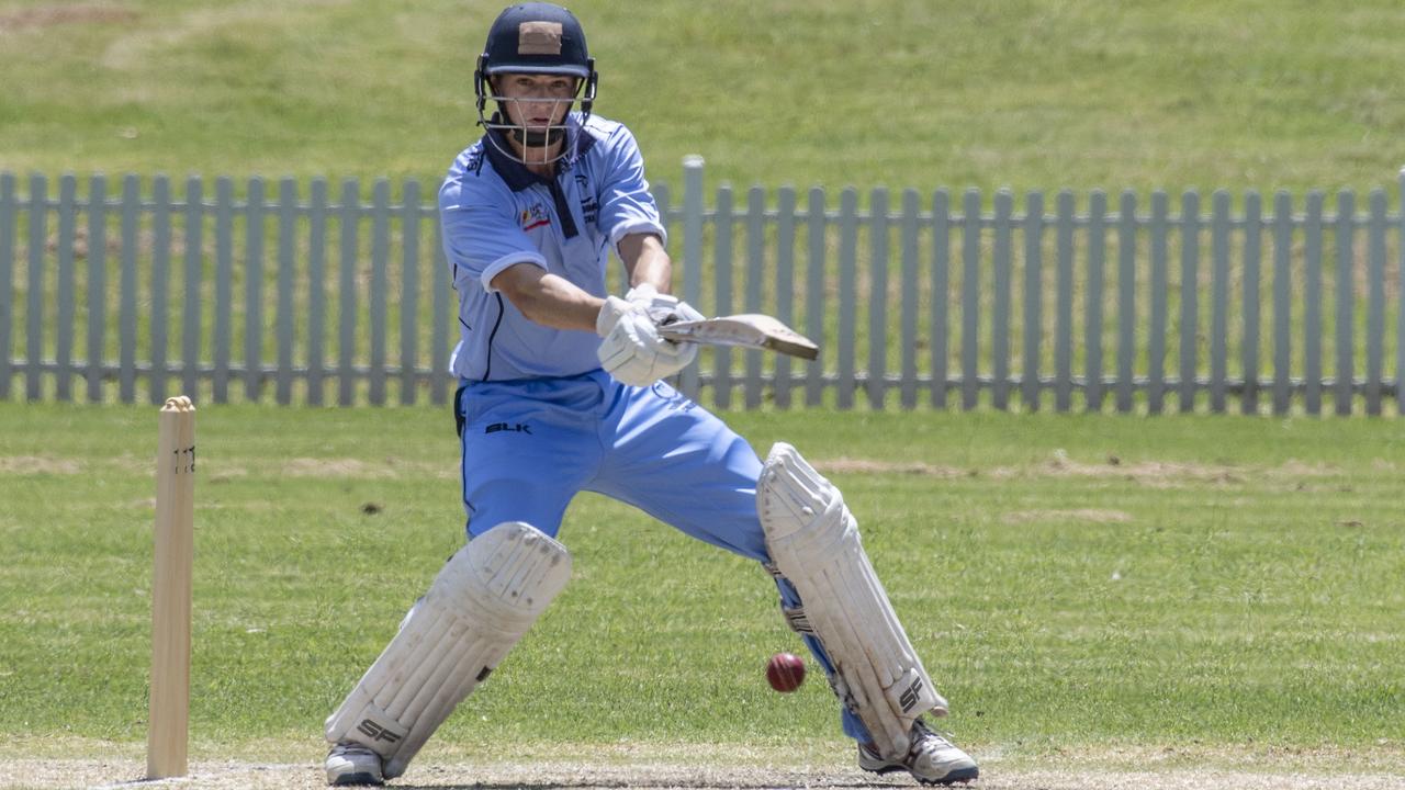 Harrison Tzannes bats for Toowoomba.