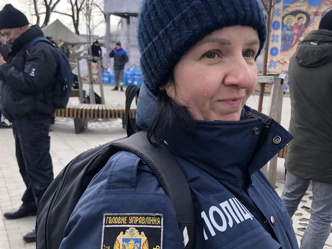 Veteran cop Natalya has spent most of her career in file management but is now on the beat hunting Russian saboteurs. Picture: Charles Miranda