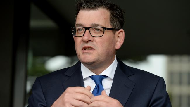 Premier Daniel Andrews has made it clear he thinks the beliefs of the Church on the Hill are ‘appalling’. Picture: Andrew Henshaw