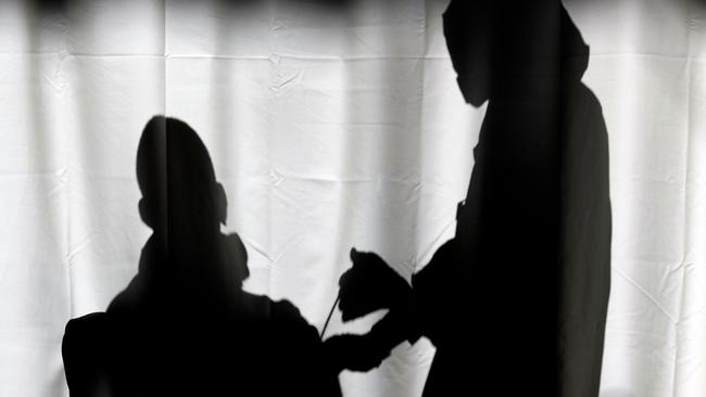 A health worker administers a dose of the Pfizer-BioNtech COVID-19 vaccine in the Israeli city of Petah Tikva. Picture: AFP