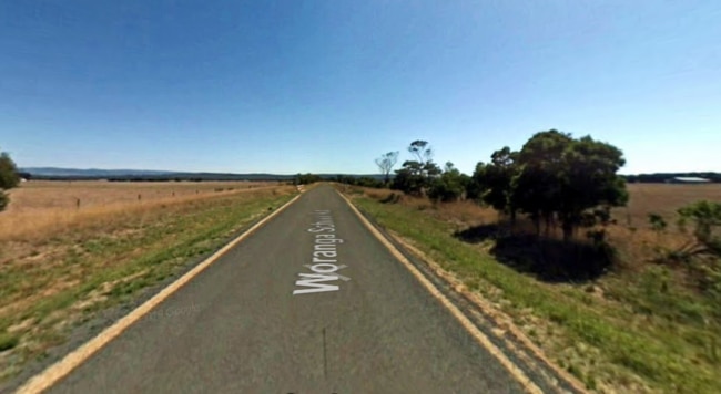 An elderly man has succumbed to his injuries and died in hospital following a collision at the intersection of Woranga School Rd and the South Gippsland Hwy in Yarram about 9am on April 23. Picture: Google Maps