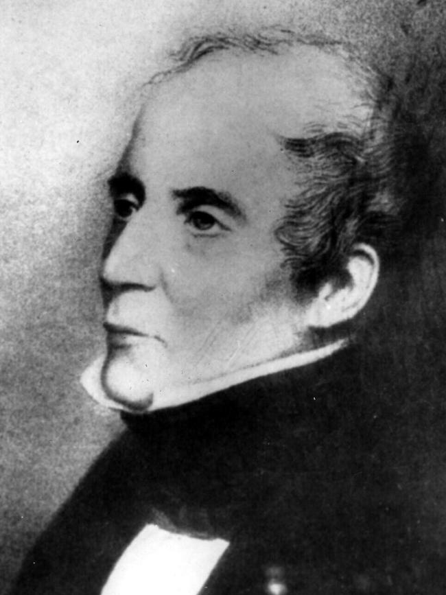 Matthew Brady would eventually hang after Lieutenant-Governor George Arthur, pictured, ignored all pleas for mercy. Picture: Supplied