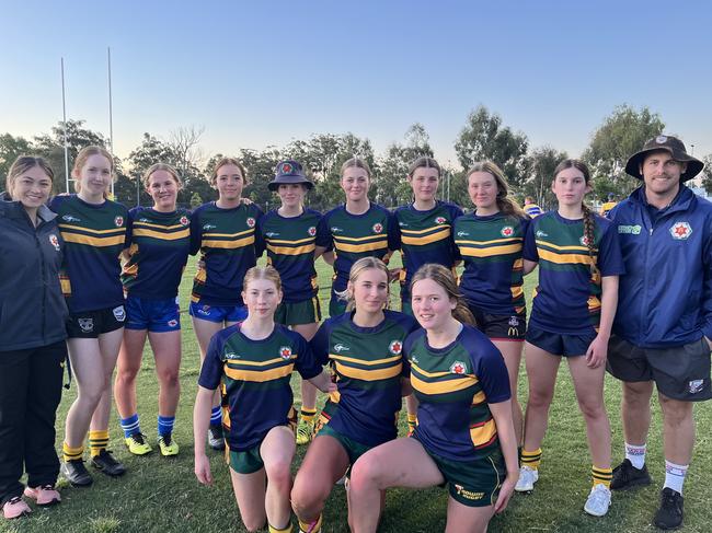 Assumption College U15s are breakout stars at the South West Sevens comp (Photo: Tom Duggan/ Assumption College)