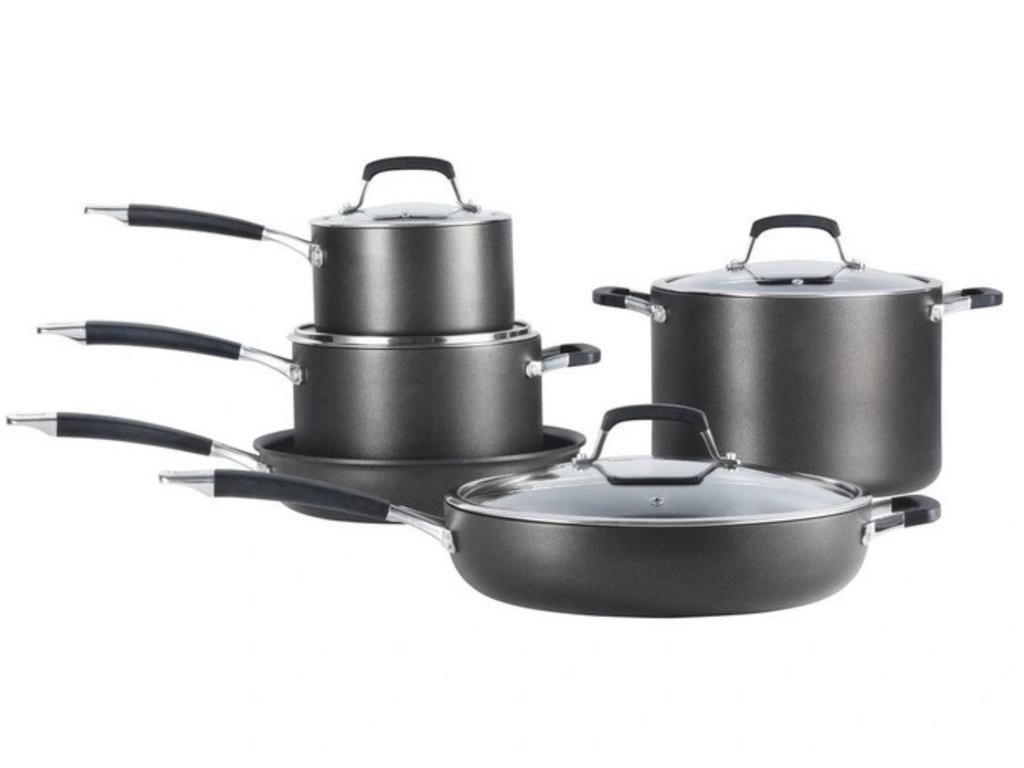 The Cooks Collective Essentials 5-Piece Non-Stick Cook Set. Picture: Myer.