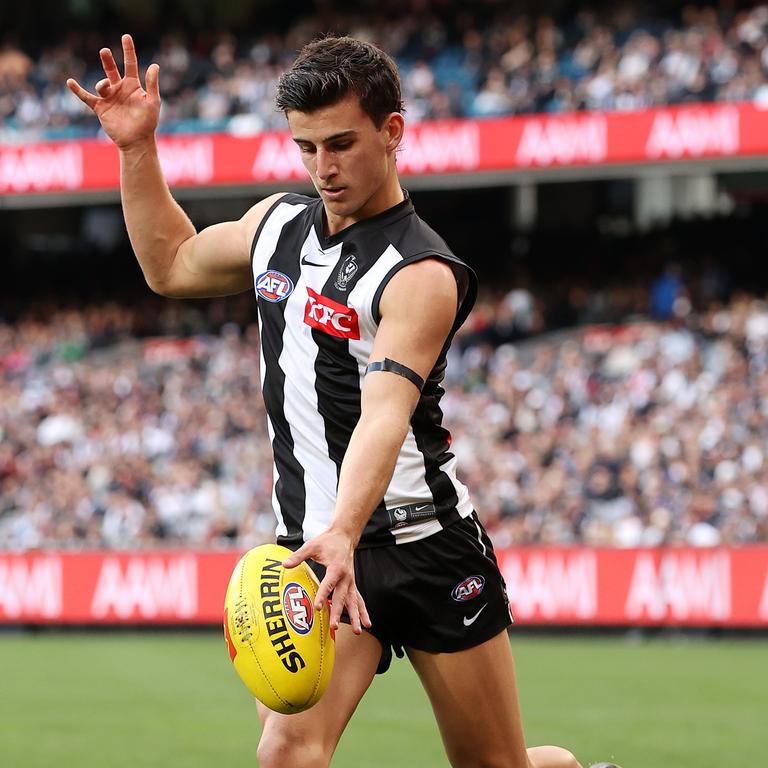 Nick Daicos is vying for a best-and-fairest in his first season. Picture: Mark Stewart