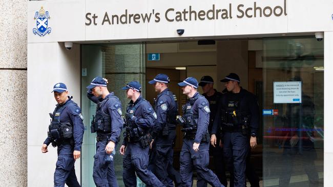 The man who sent St Andrew’s Cathedral School into lockdown has walked free from court. Picture: NewsWire / David Swift