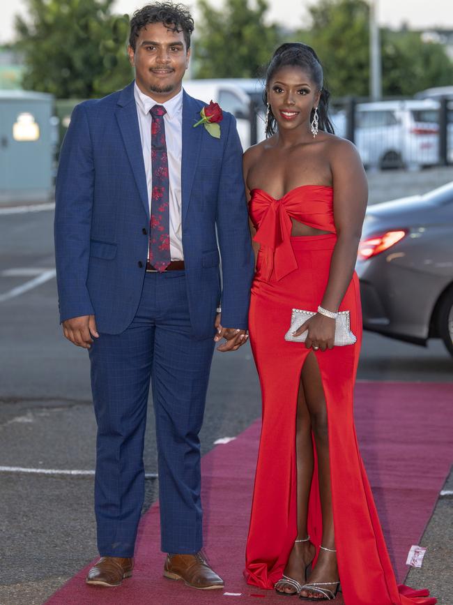 Yoogie Malone and Meselech Tyson. St Ursula's College formal. Friday. 20th Nov 2020