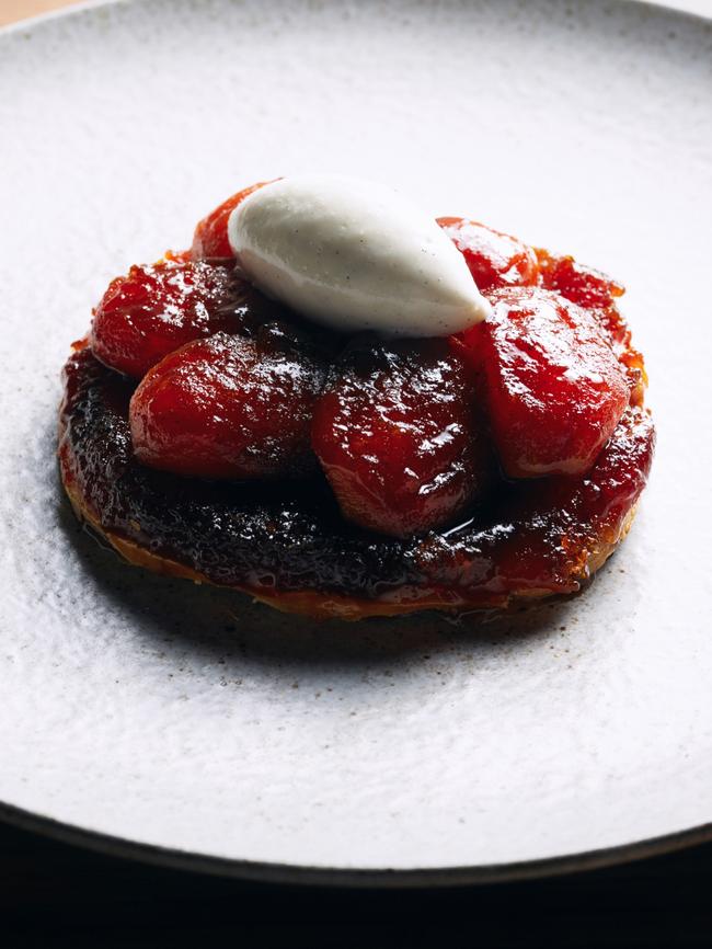 Matilda 159, South Yarra, tart tatin. Picture: Gareth Sobey