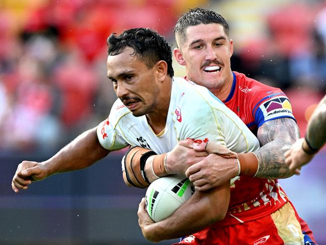 Trai Fuller will make way for Hamiso Tabuai-Fidow. Picture: Bradley Kanaris/Getty Images