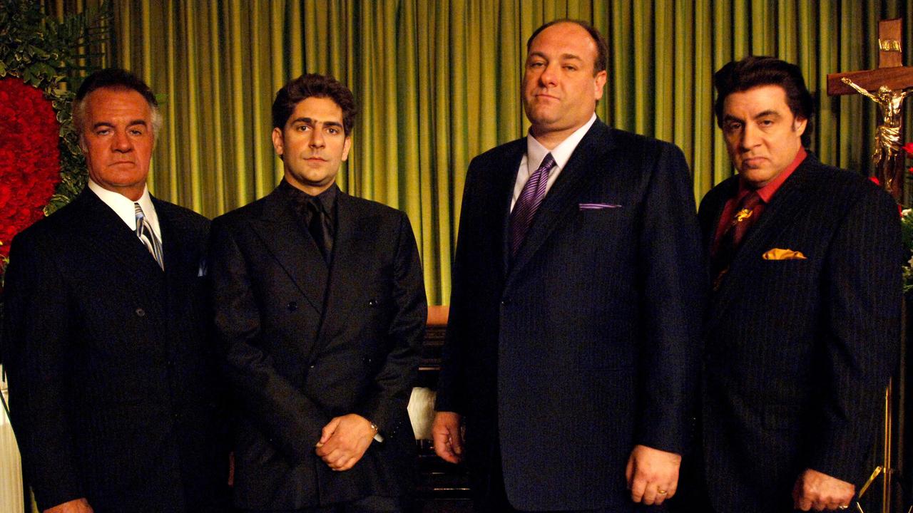 Tony Sirico, Michael Imperioli, James Gandolfini and Steven Van Zandt in The Sopranos