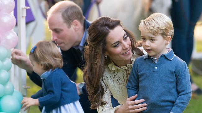 Prince William, Duke of Cambridge, Catherine, Duchess of Cambridge, Prince George of Cambridge and Princess Charlotte of Cambridge are getting prepped for a fourth member. (Pic: Sam Hussein)