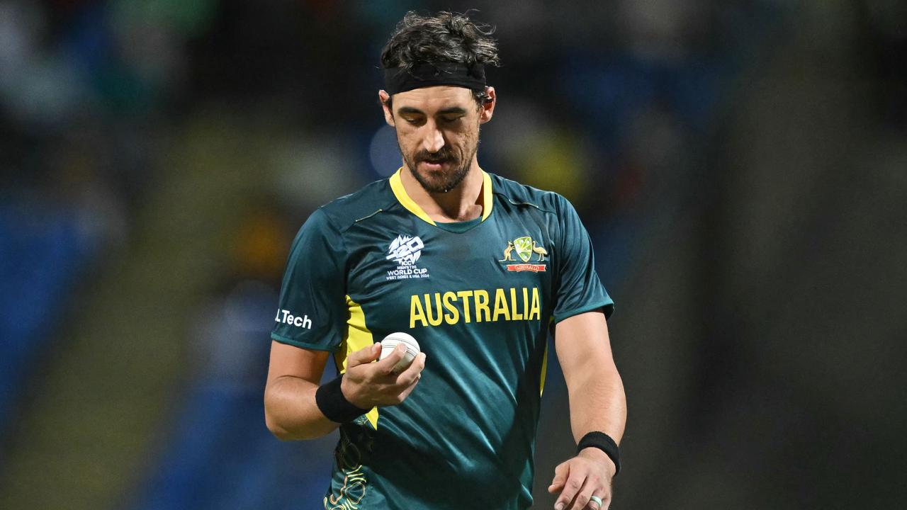 Mitchell Starc’s T20 future is up in the air. Picture: Andrew Caballero-Reynolds / AFP