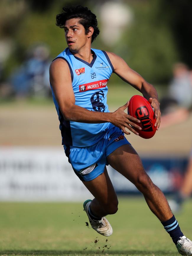 Shane McAdam will also bolster the Crows’ forward line. Picture Matt Turner