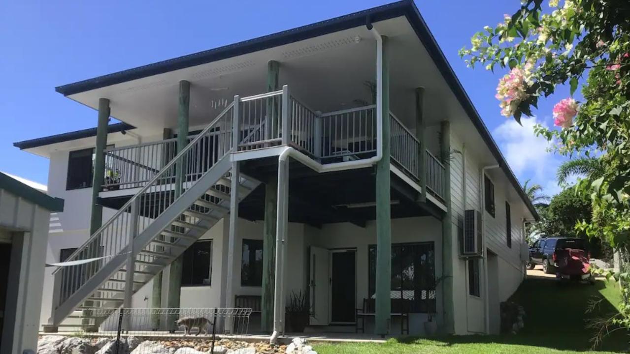 A fully self-contained downstairs unit, this beachside accommodation is up for grabs for $116 per night. Picture: Airbnb