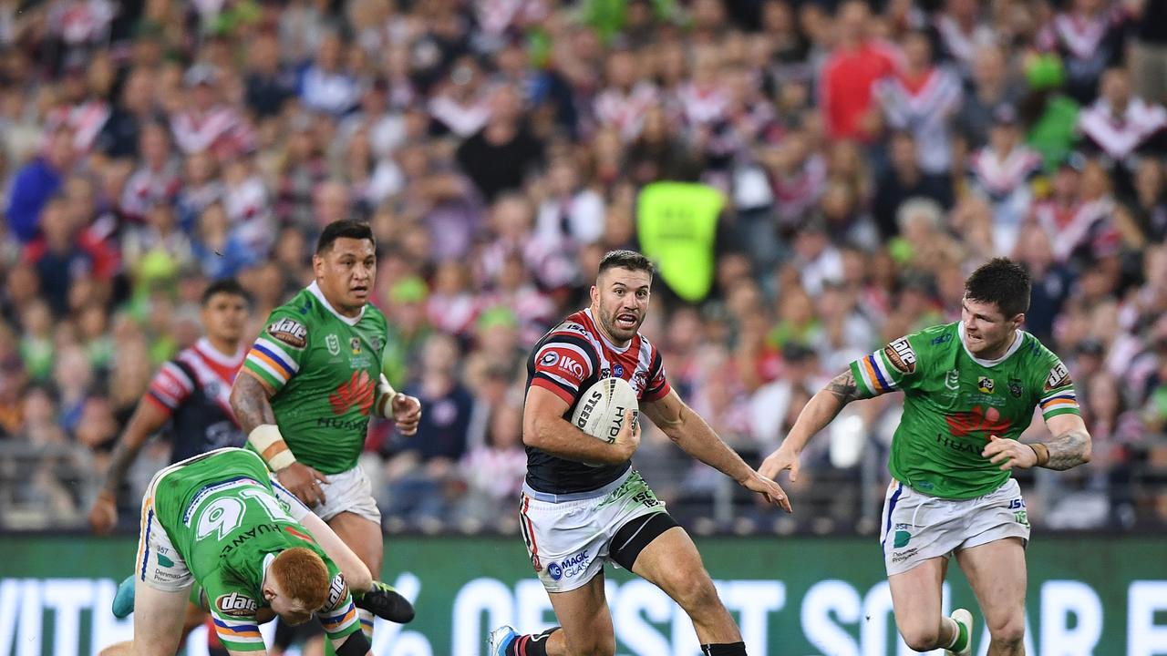 James Tedesco broke Canberra’s hearts in 2019. Picture; AAP Image/Joel Carrett