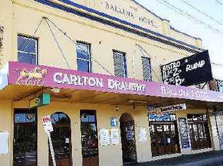 Ballina Hotel did not open for business last Saturday morning. Owner Tom Money says it will be reopening in the near future. Picture: Doug Eaton