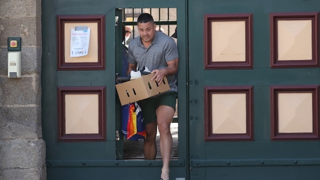 Former rugby league player Jarryd Hayne has walked free from jail after his sexual assault convictions were quashed. Picture: NCA NewsWire / Gary Ramage