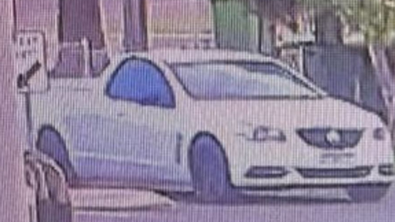 Police earlier released an image of a white car allegedly involved in the incident. Picture: Facebook/Murray River Police District