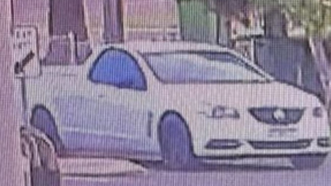 Police earlier released an image of a white car allegedly involved in the incident. Picture: Facebook/Murray River Police District