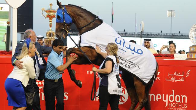 Buffering in dubai All pics: Grant Peters, Trackside Photography