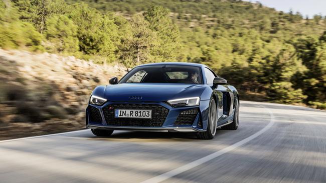 Audi Australia elected to bring the R8 to market without particulate filters which are mandatory in Europe.