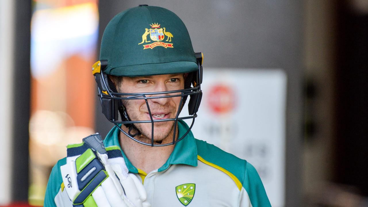 Tim Paine has adjusted his technique and the work is paying off. Picture: AFP.