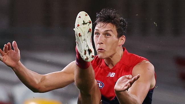 Sam Weideman is on fire in the VFL but yet to crack Melbourne’s unbeaten side.