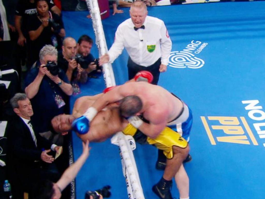 Rematch': Paul Gallen offers Justin Hodges revenge after controversial TKO