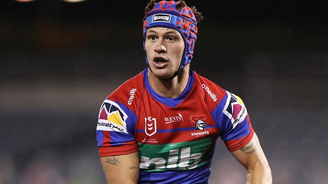 Kalyn Ponga was red-hot for the Knights. Picture: Mark Kolbe/Getty Images