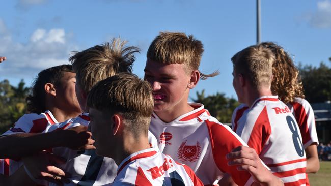 Renouf Shield action: Keebra Park v Palm Beach Currumbin.
