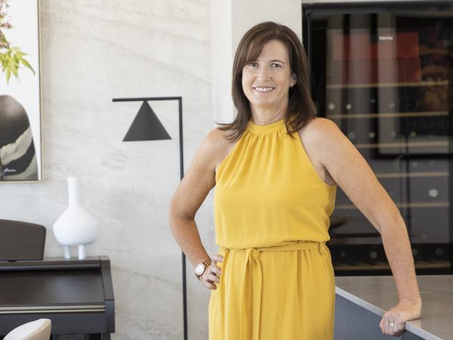 Valuer-General's figures show Adelaide's prices are up on the previous quarter, with North Adelaide emerging as a star performer. Sarah Marquis in her North Adelaide penthouse. 24th January 2025 Picture: Brett Hartwig