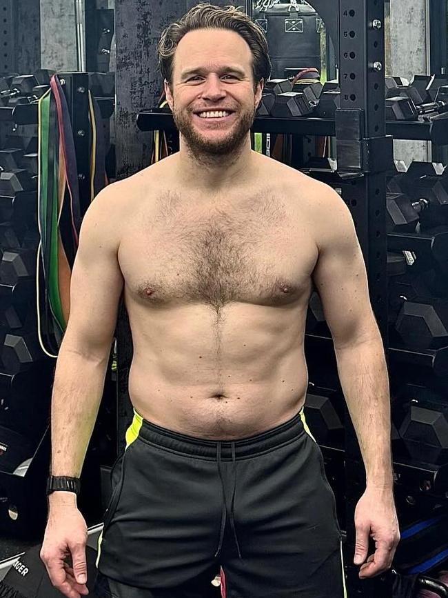 British singer Olly Murs recently underwent a physical transformation. Picture: Instagram/OllyMurs