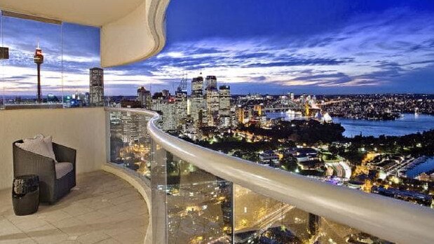 The 40th floor Horizon apartment provides sweeping city views. Picture: Supplied.