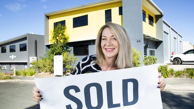 Nicole Plath is the sales and marketing manager of the Redlands Business Park, and has recently sold this site. Picture: Renae Droop