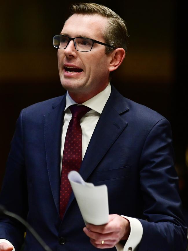 NSW Treasurer Dominic Perrottet. Picture: AAP