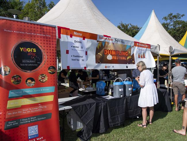 The NT’s first Dumpling Festival. Picture: Pema Tamang Pakhrin