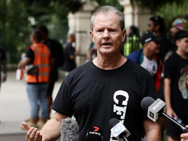 CFMEU boss Michael Ravbar, Parliament House Brisbane. Picture : Liam Kidston,