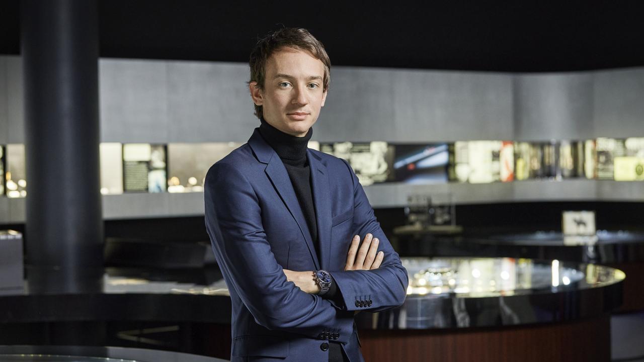 TAG Heuer head Fr d ric Arnault one being the youngest chief