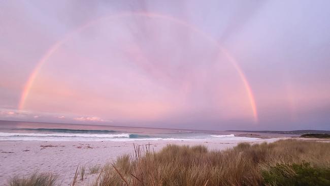 North Cosy Corner, Bay of Fires. Picture: Leeanne Rose. Your Focus on Tasmania **ONE TIME USE ONLY**