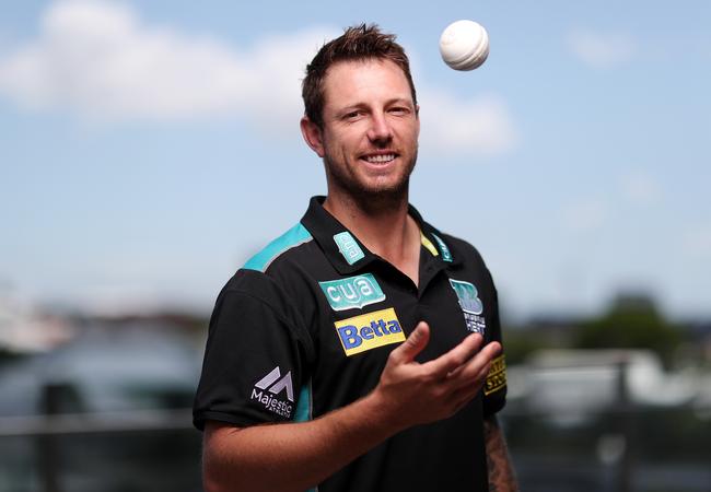 Brisbane Heat signing James Pattinson. Picture: Peter Wallis