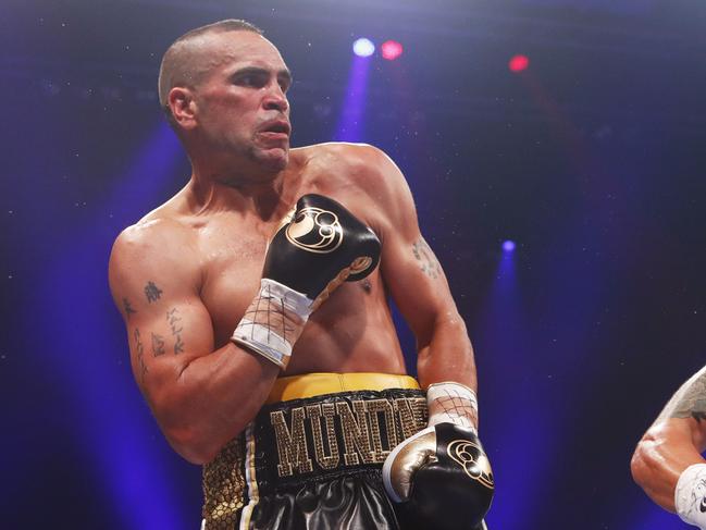 Anthony Mundine is keen to show this whippersnapper what he’s got.