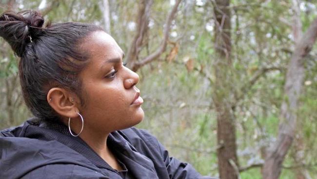 Woorabinda woman Miiesha was named as Triple J Unearthed's Feature Artist of the Week last week. Picture: Facebook