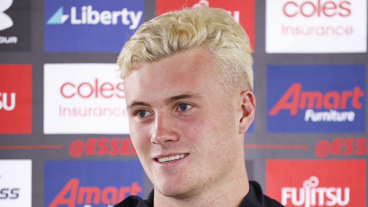 New pre-season, new hairdo for Cox. Picture: Getty Images