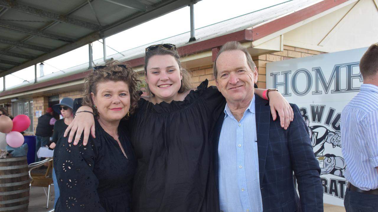 Meg Allen , Tess Enchelmaier and Neil Allen.