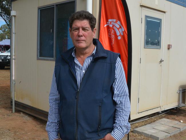 John Mullins at the Australian Polocrosse Nationals tournament held in Chinchilla on June 28, 2024.