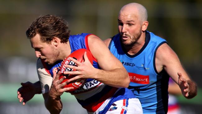 Brendan Dew, playing for Central Districts, has joined Mildura. Picture: Kelly Barnes